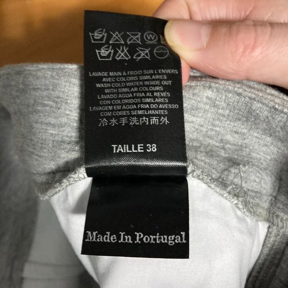 Cop Copine Grey Ankle Pants Size 38 - Picture 6 of 6